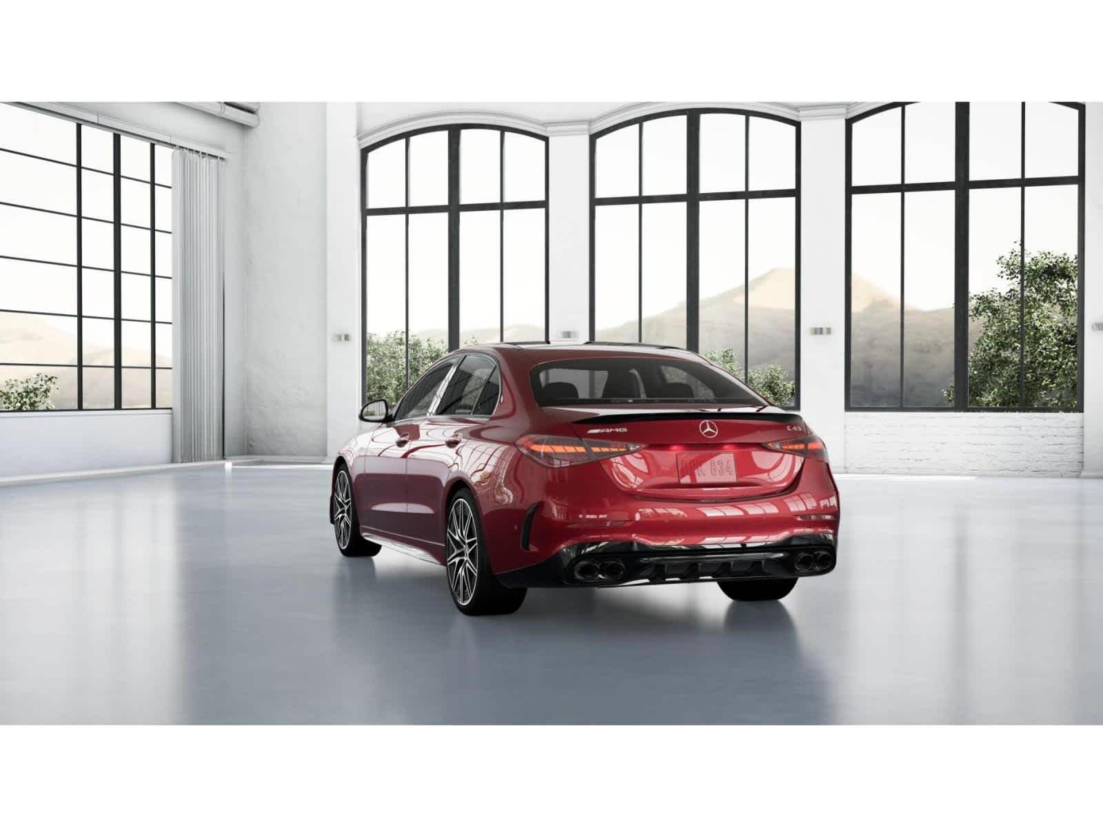 New 2026 MANUFAKTUR Patagonia Red Metallic Mercedes-Benz AMG® C 43 image 26