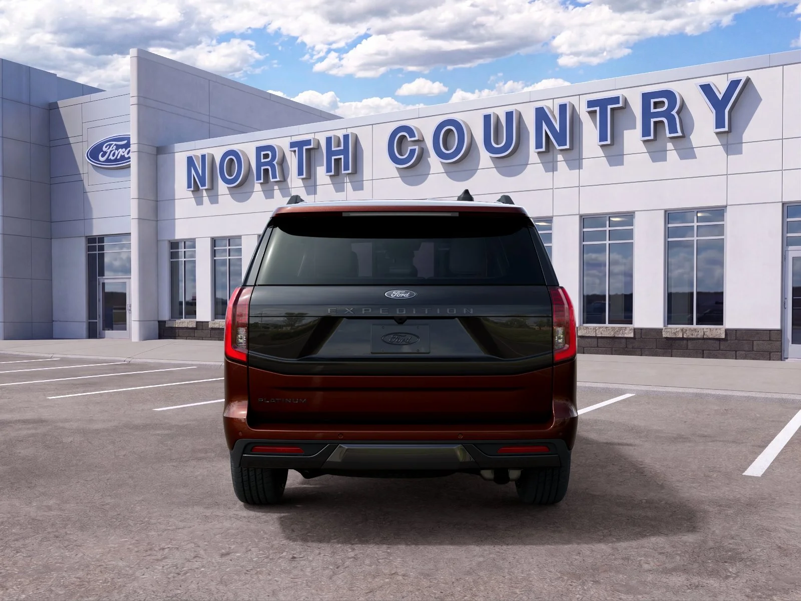 New 2027 Bronze Fire Metallic Tinted Clearcoat Ford Platinum image 33