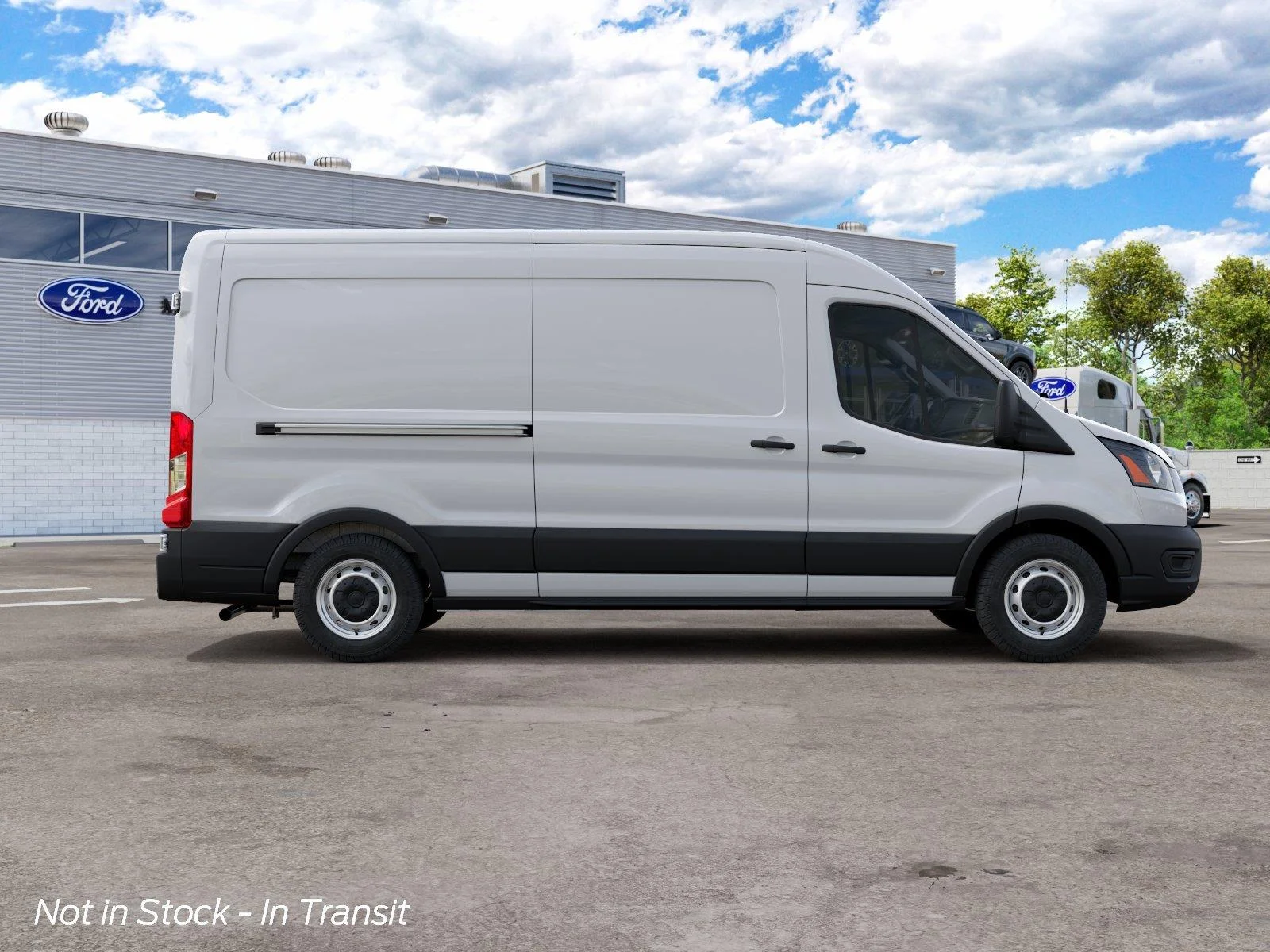New 2027 Oxford White Ford Cargo Van image 8