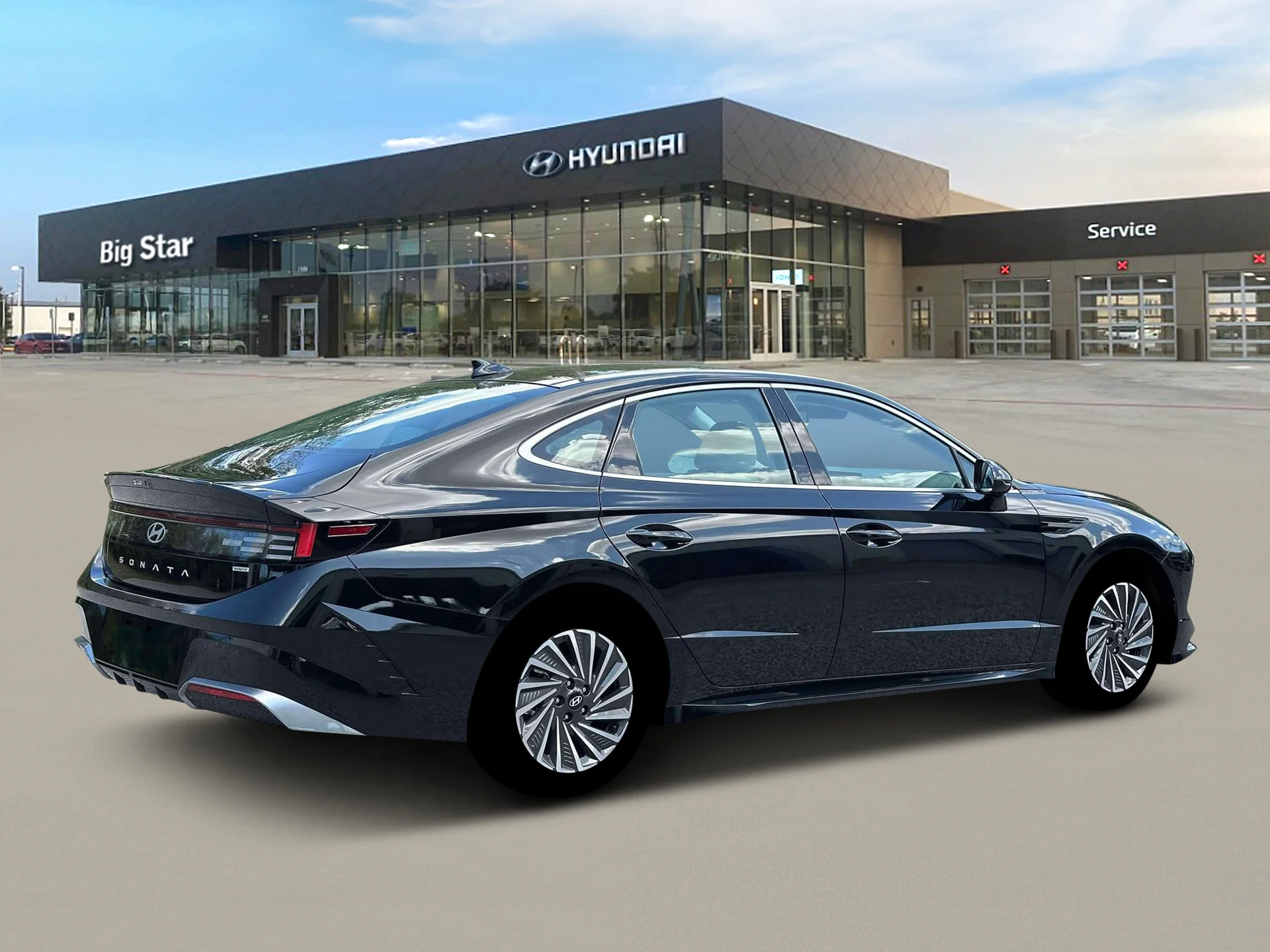New 2026 Abyss Black Hyundai SEL image 8