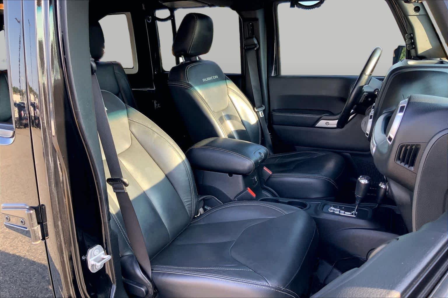 Used 2017 Black Clearcoat Jeep Rubicon Hard Rock image 8