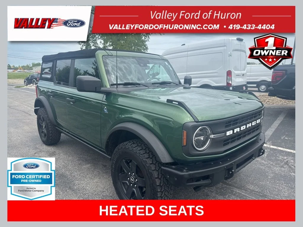 Certified Used 2022 Green Metallic Ford Black Diamond image 1