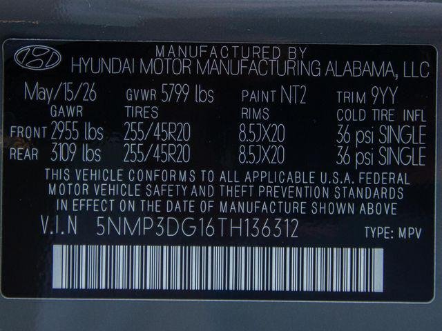 New 2026 Gray Hyundai Limited image 30