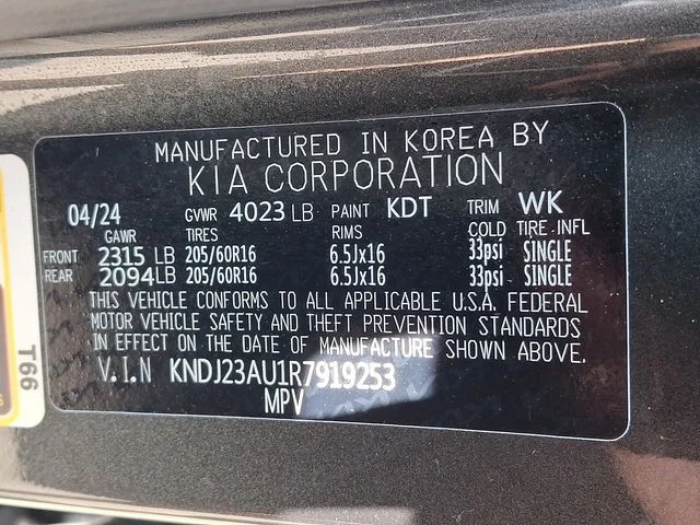 Used 2024 Gray Kia LX image 28