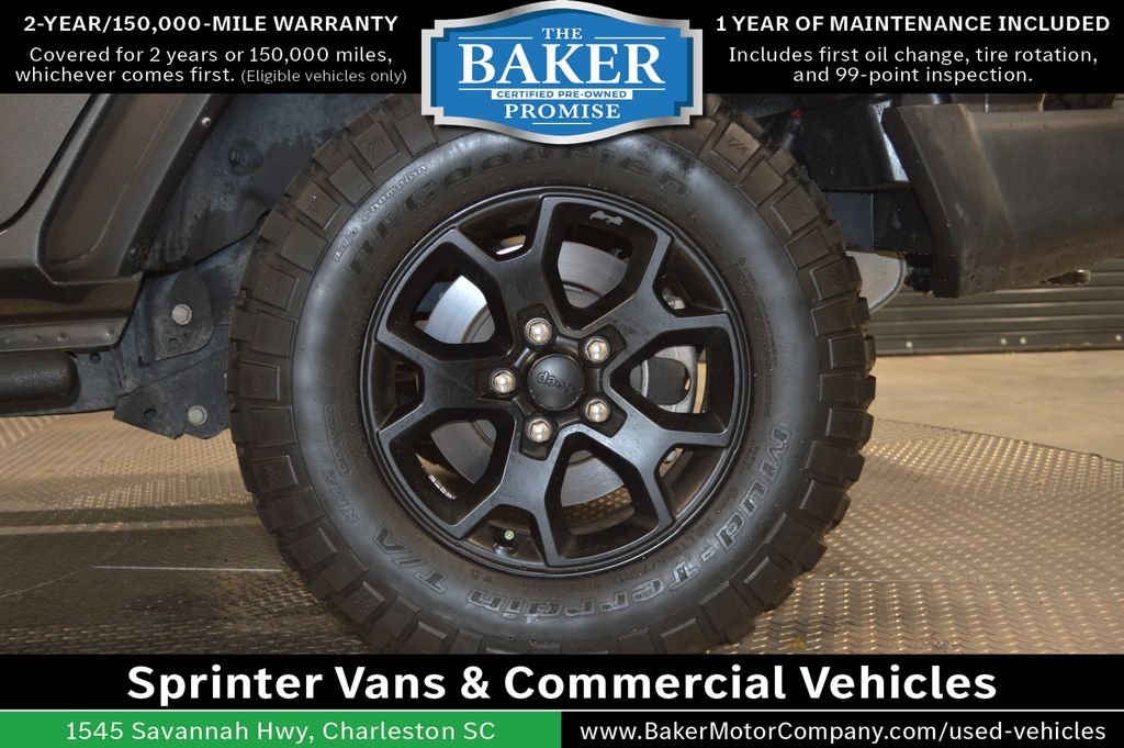 Used 2022 Crystal Metallic Jeep Unlimited Willys image 12