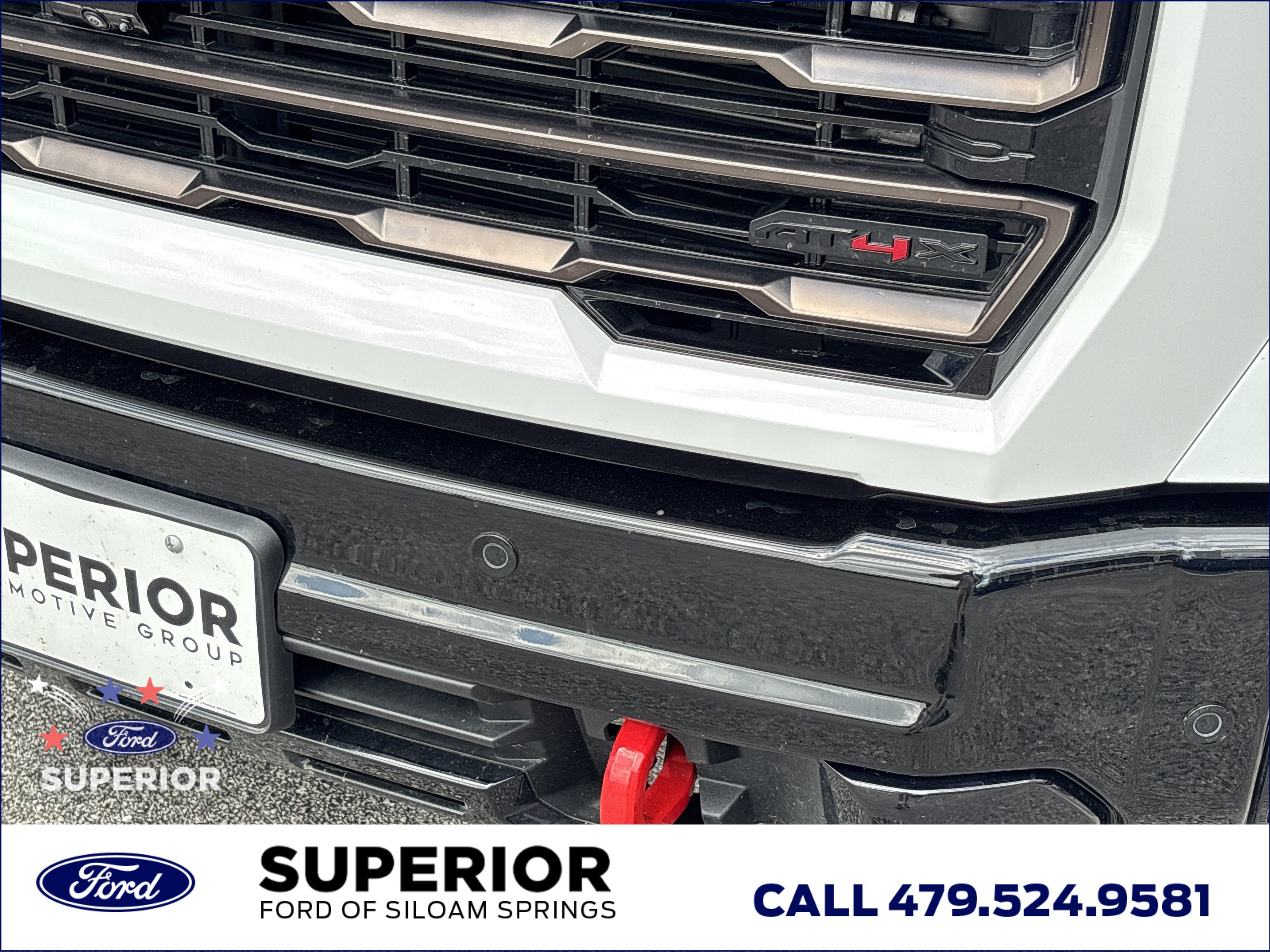 Used 2024 Summit White GMC AT4X Crew Cab 4WD image 14