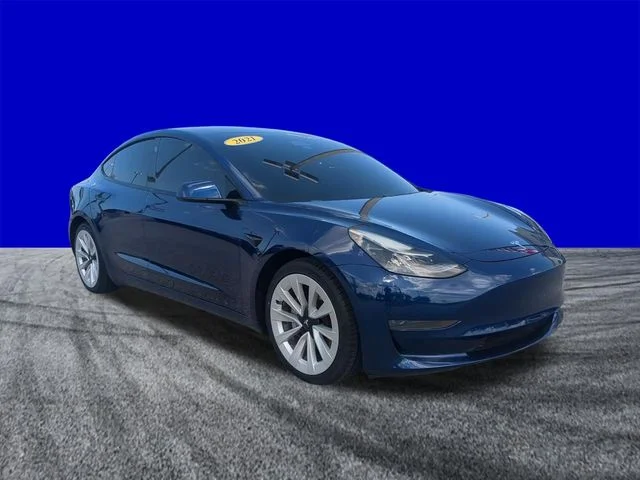 Used 2021 Tesla Model 3 Base with VIN 5YJ3E1EA7MF977763 for sale in Palm Bay, FL