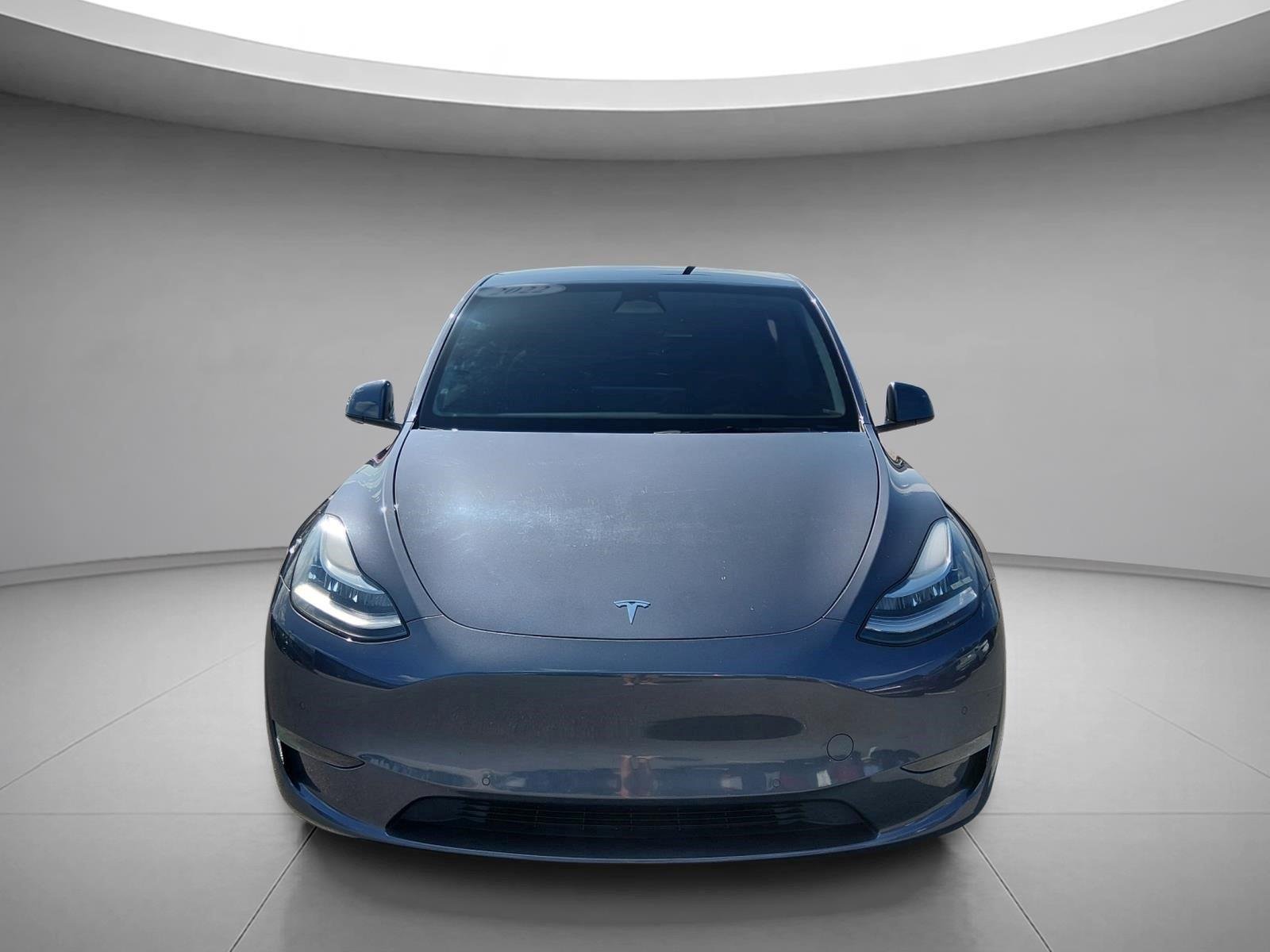Used 2022 Midnight Silver Metallic Tesla Long Range image 8