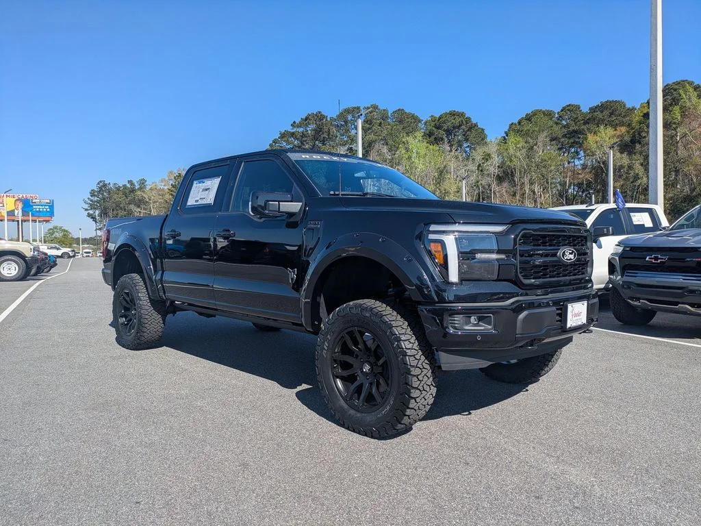 New 2026 Agate Black Metallic Ford Lariat image 2