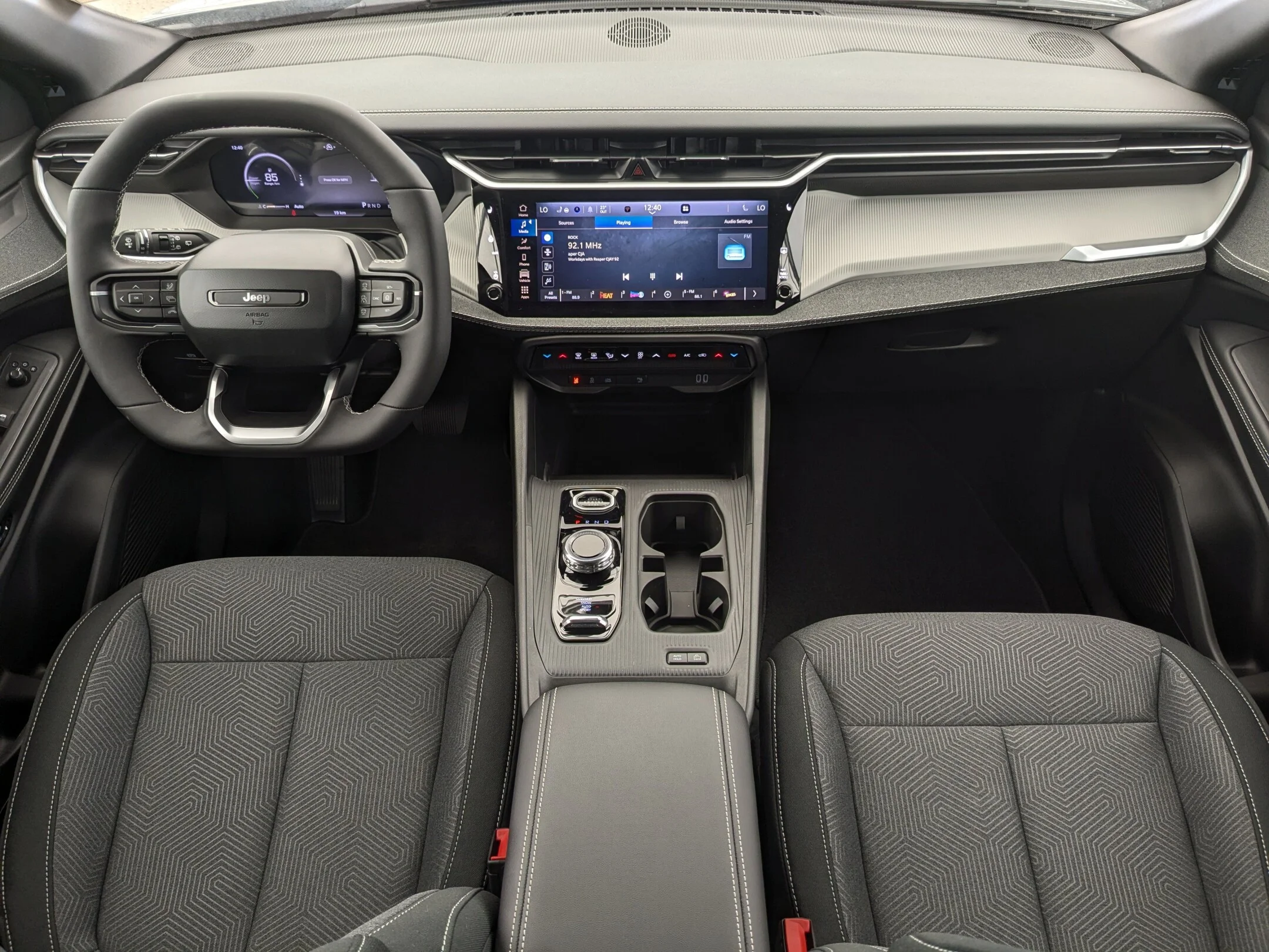 New 2026 Black Jeep Laredo - - Hybrid - Adaptive Cruise - 12.3 Display - Heated Seats/Wheel - Remote Start & More! image 25