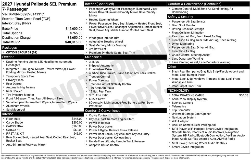 New 2027  Hyundai SEL Premium FWD image 19