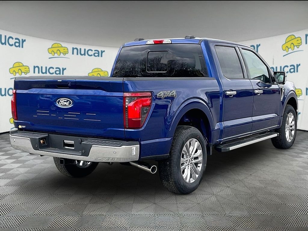 New 2026 Blue Metallic Ford XLT image 7