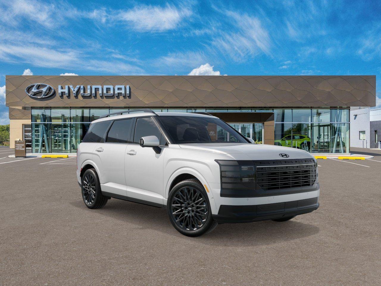 New 2027 Creamy White Pearl Hyundai Calligraphy Black Ink image 2