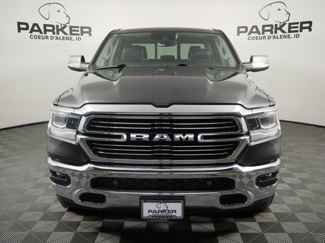 Used 2022 Granite Crystal Metallic Clearcoat Ram Crew Cab Laramie w/ Level A Equipment Pkg image 3