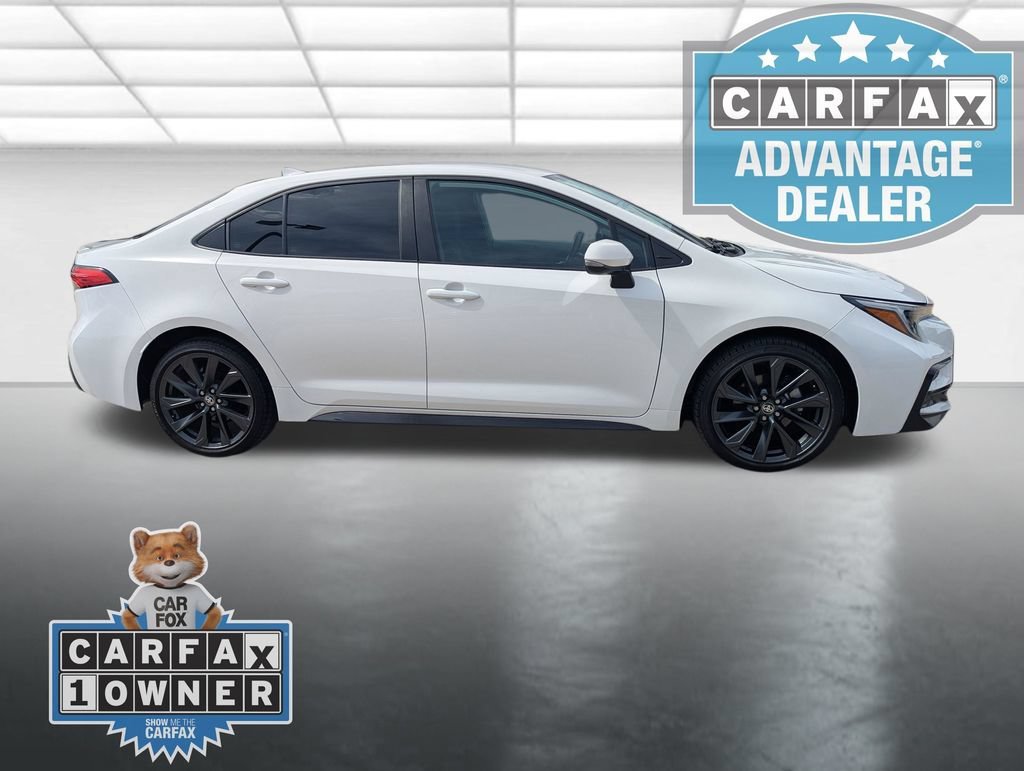 Used 2025 White Toyota SE image 21