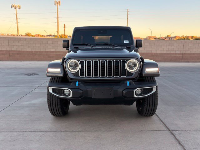 Used 2024 Gray Jeep Sahara 4xe image 3