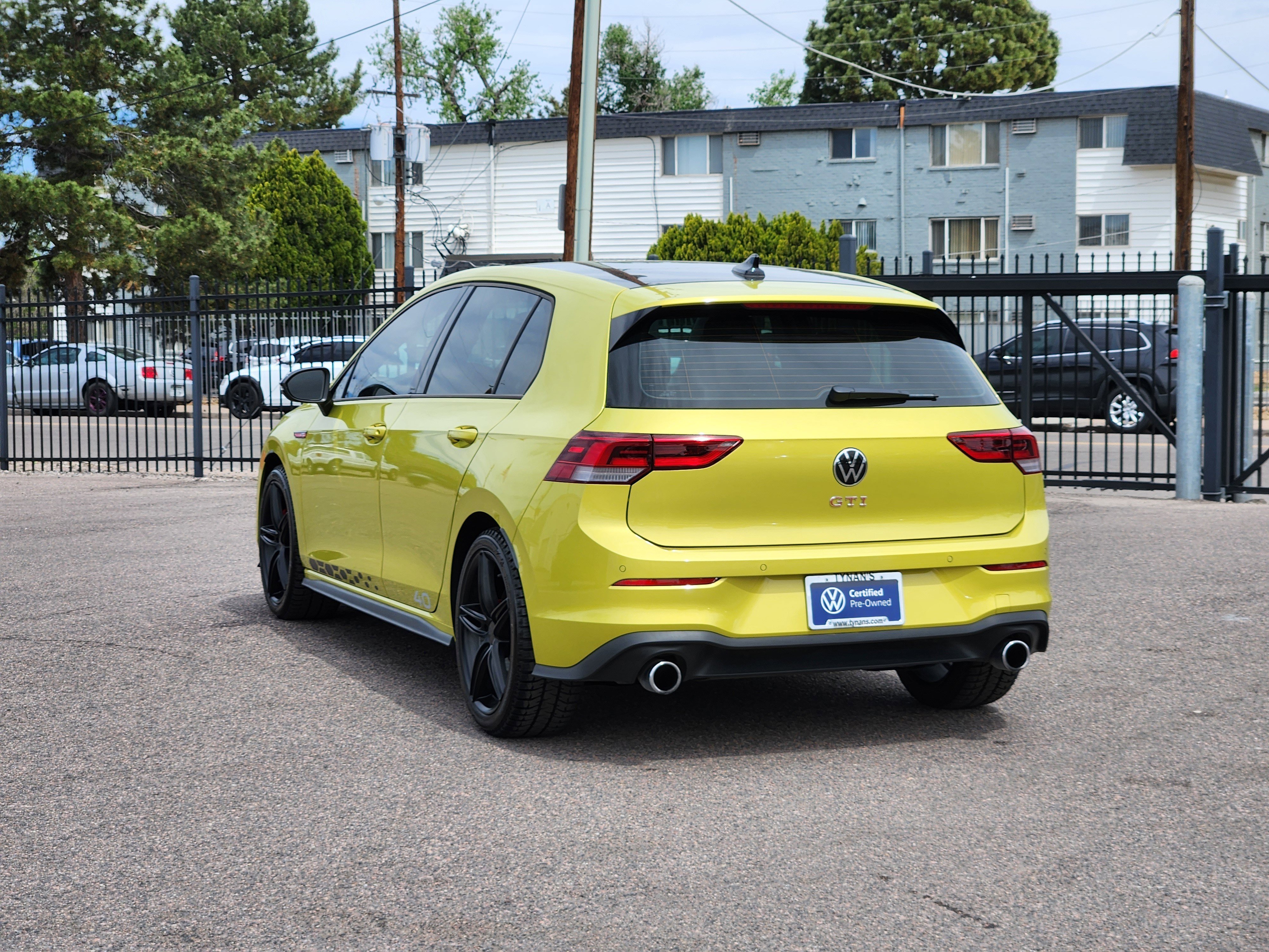 Certified Used 2023 Yellow Volkswagen 2.0T 40th Anniversary Edition image 5