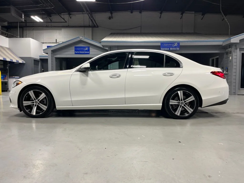 Used 2025 Polar White Mercedes-Benz C 300 image 4