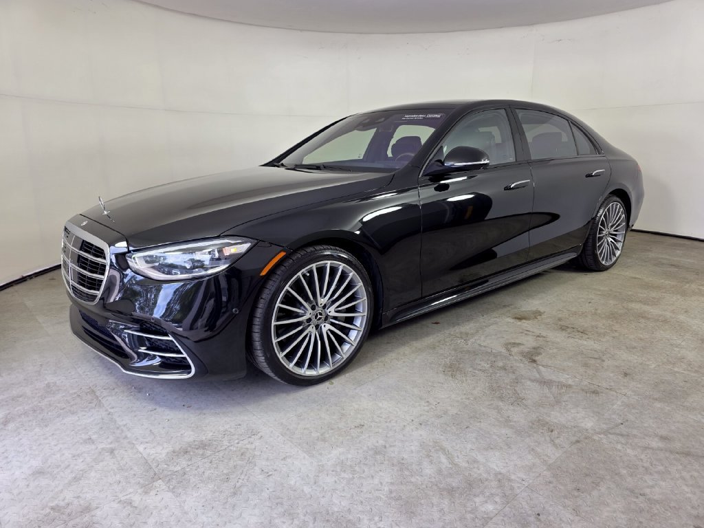 Certified Used 2022 Black Mercedes-Benz S 580 image 8