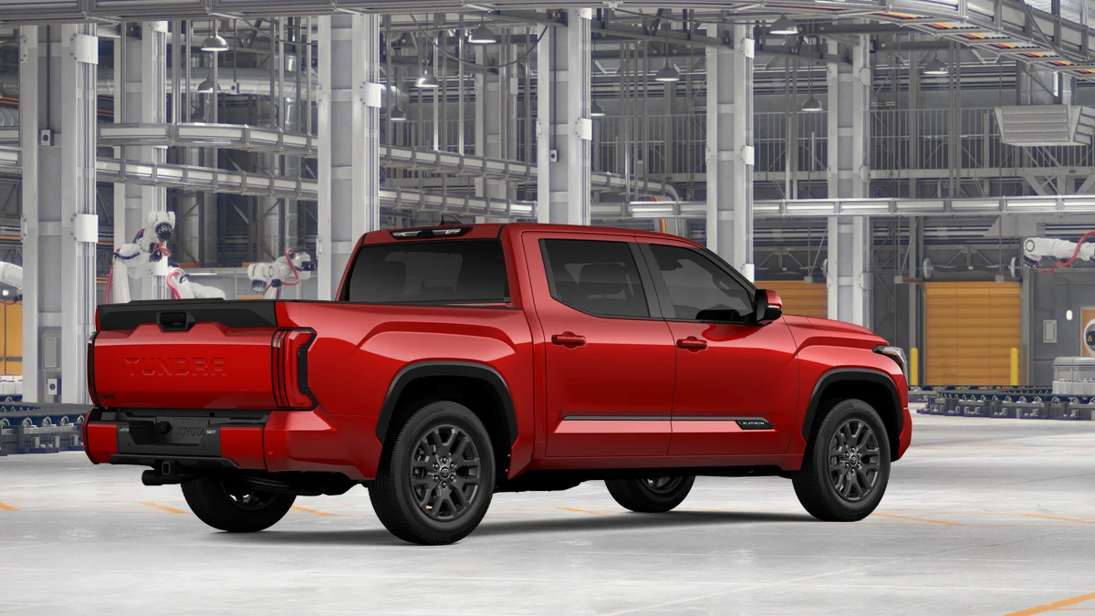 New 2026 Supersonic Red Toyota Platinum image 10