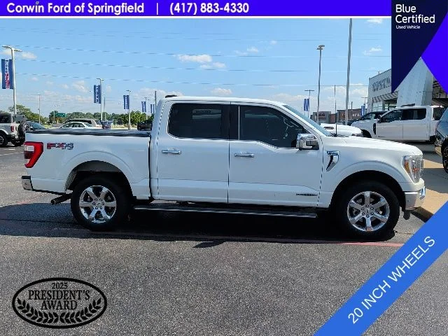 Certified Used 2022 Star White Ford Lariat image 5