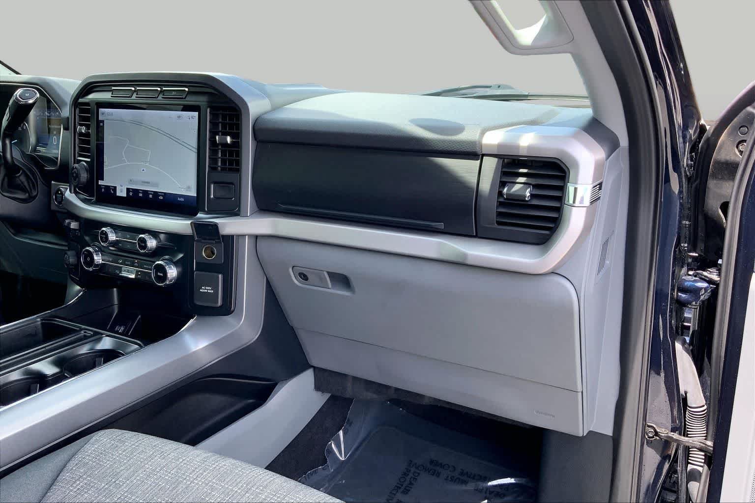 Used 2023 Antimatter Blue Metallic Ford XLT image 18
