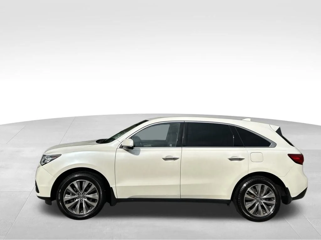 Used 2015 White Diamond Pearl Acura 3.5L Technology Package image 2