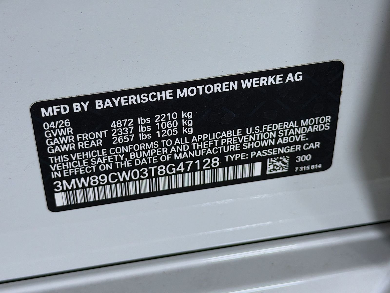 New 2026 Alpine White BMW 330i xDrive image 33