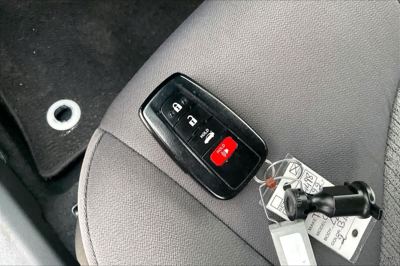 Used 2022 Midnight Black Metallic Toyota Hybrid LE image 13