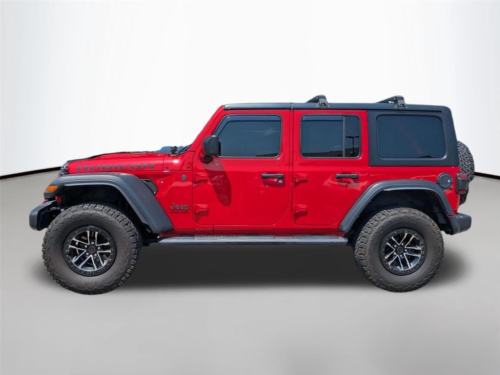 Used 2024 Firecracker Red Clearcoat Jeep Rubicon image 8