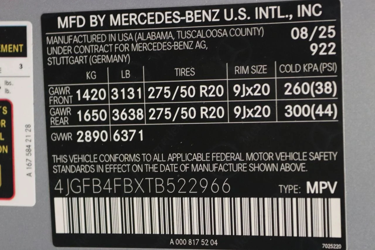 New 2026 Cirrus Silver Metallic Mercedes-Benz 350 4MATIC® image 12
