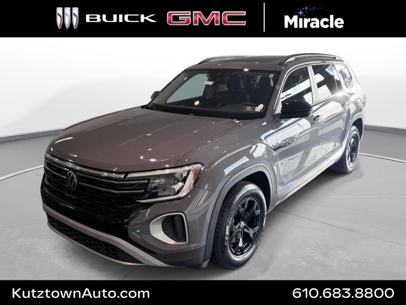 Used 2024 Pure Gray Volkswagen 2.0T Peak Edition SE w/Technology image 1