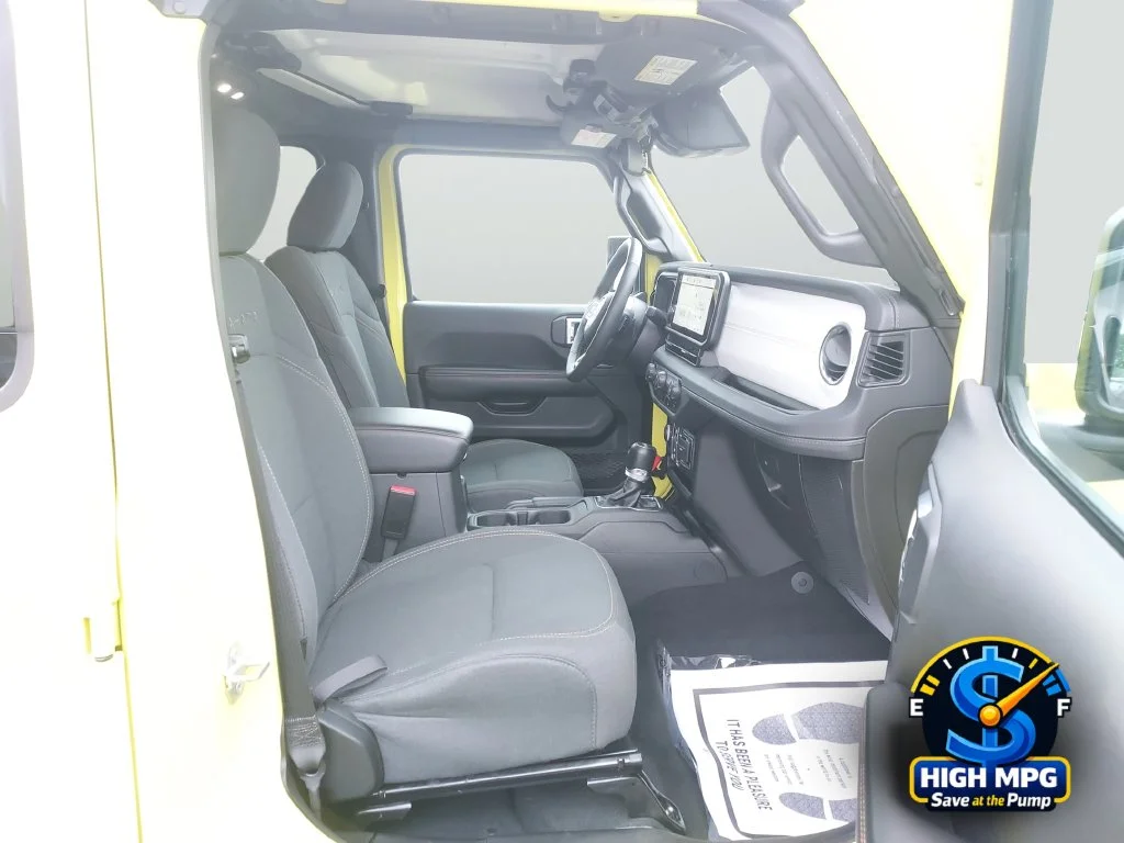 Used 2024 Yellow Jeep Sahara 4xe image 24