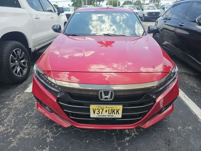 Used 2021 Red Honda Sport 2.0T image 2