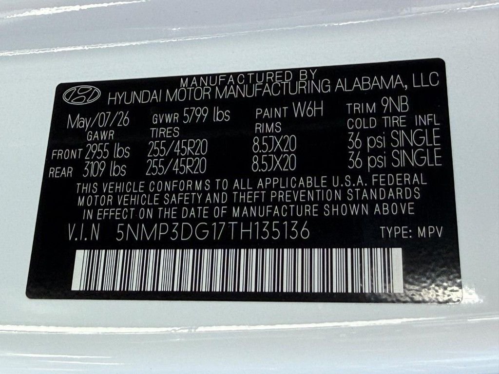 New 2026 White Hyundai Limited image 42