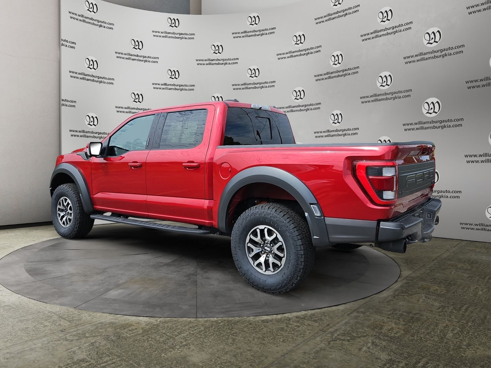 Used 2021 Red Ford Raptor image 3