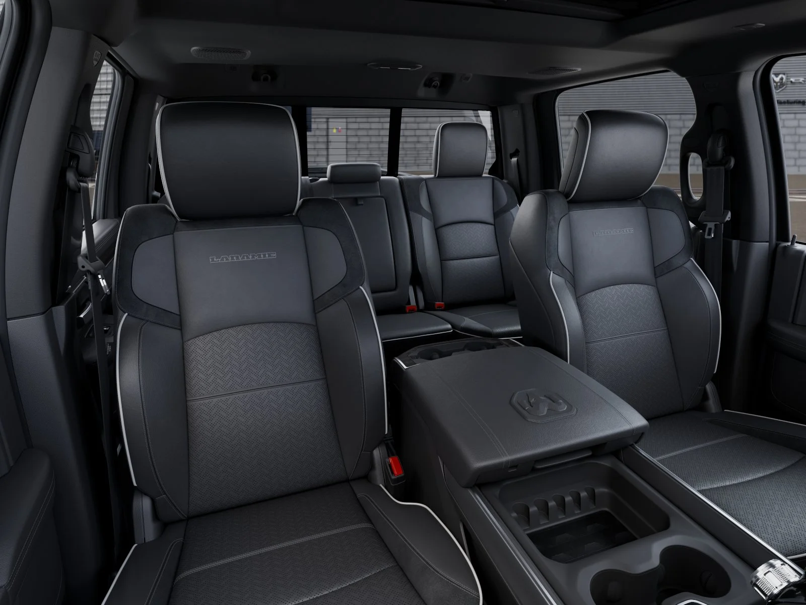 New 2026 Ceramic Gray Clear-Coat Exterior Paint RAM LARAMIE image 9