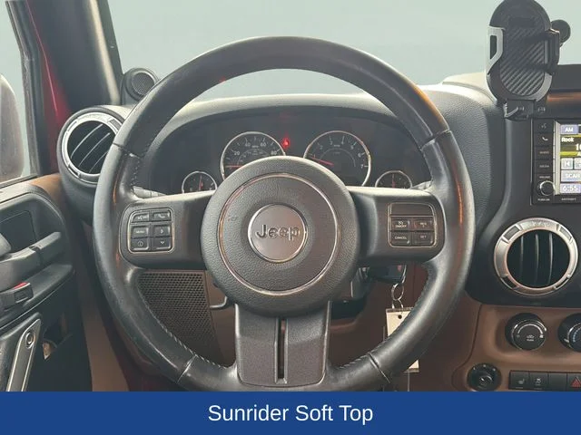 Used 2013 Red Jeep Unlimited Sahara image 10