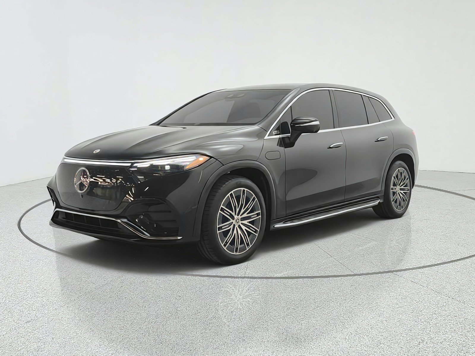 Certified Used 2024 Obsidian Black Metallic Mercedes-Benz EQS 450+ SUV image 1