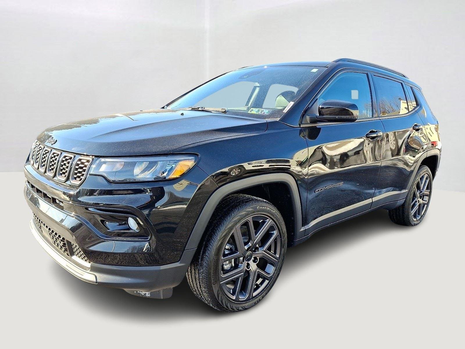 New 2026 Diamond Black Crystal Pearlcoat Jeep Limited Altitude image 2