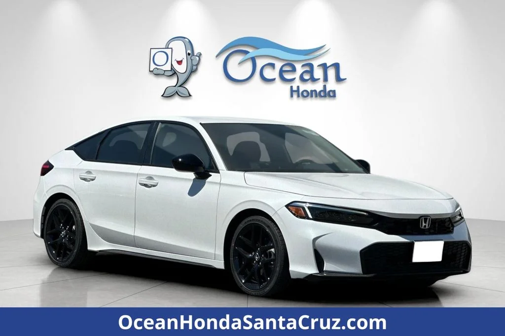 New 2026 Platinum White Pearl Honda Sport image 1