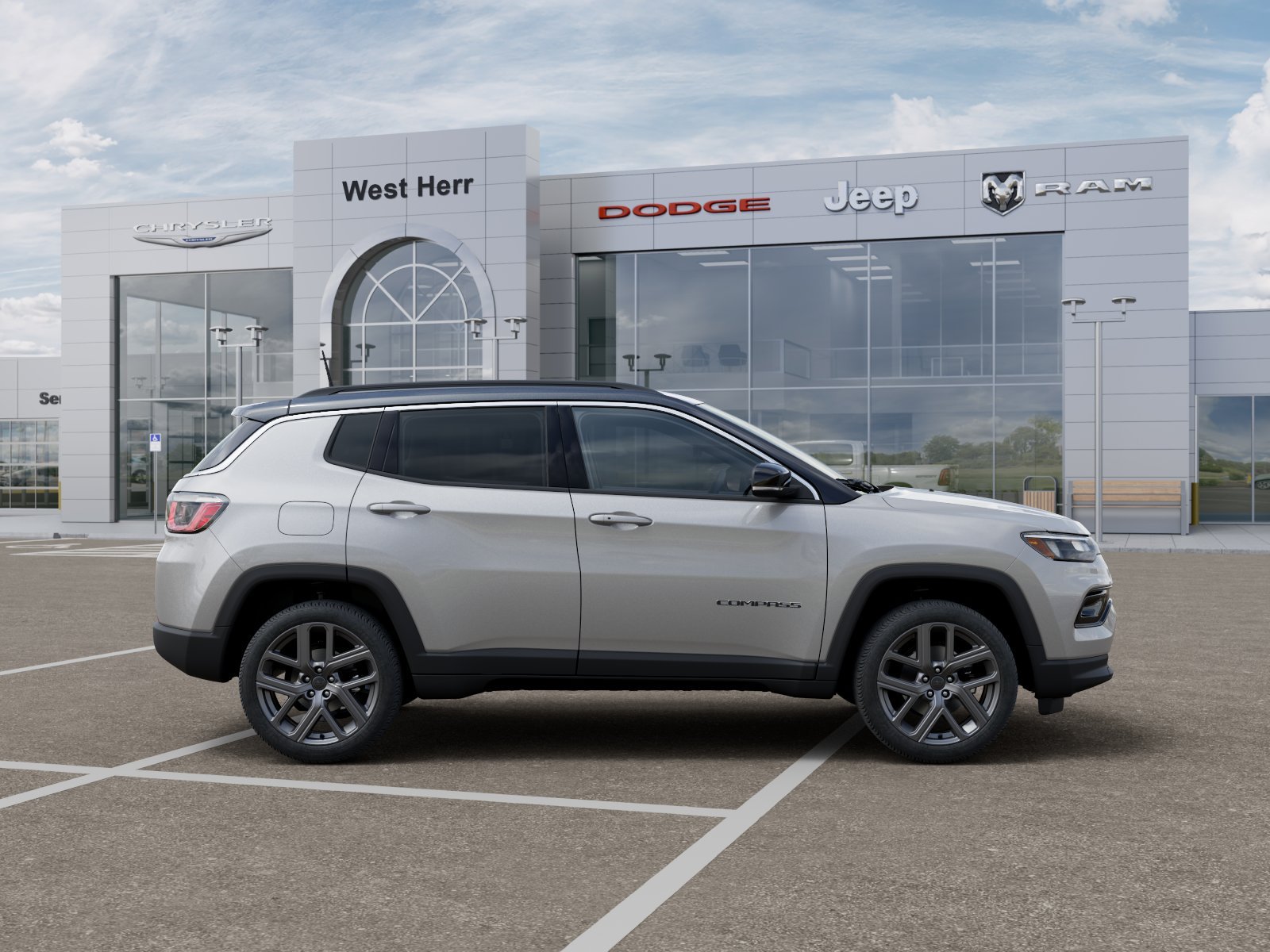 New 2026 Silver Zynith Metallic Clearcoat Jeep COMPASS LIMITED ALTITUDE 4X4 image 47