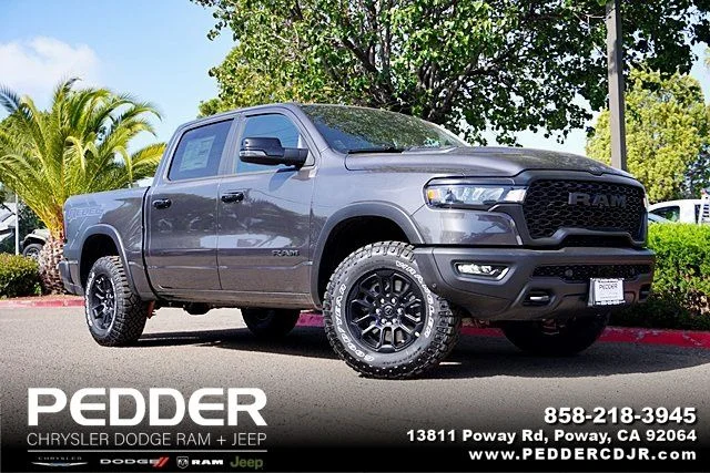 New 2026 Granite Crystal Metallic Clear-Coat Exterior Paint RAM Rebel image 1