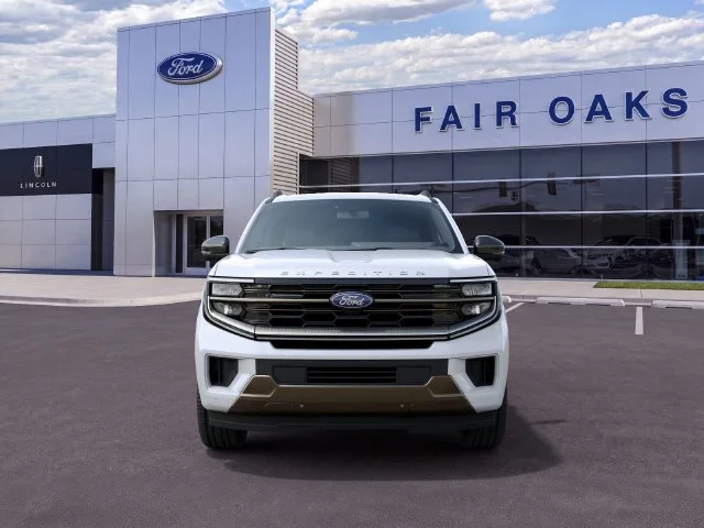 New 2027 Star White Metallic Tri-Coat Ford King Ranch image 3