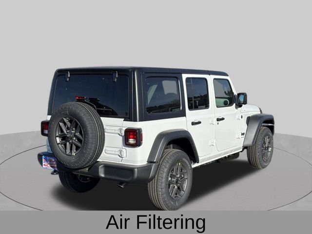 New 2026 Bright White Clear-Coat Exterior Paint Jeep Sport S image 7