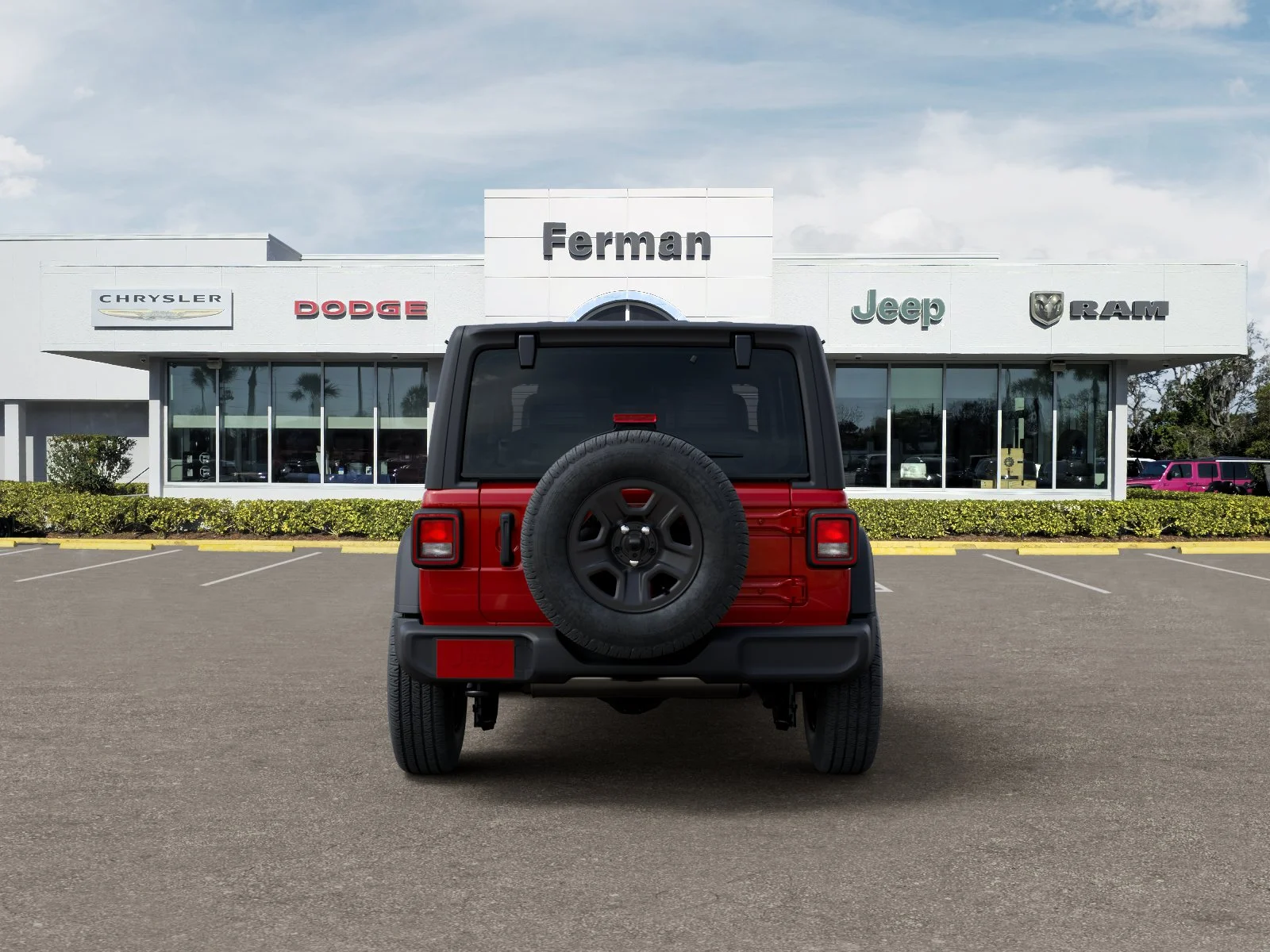 New 2026 Firecracker Red Clearcoat Jeep SPORT image 39