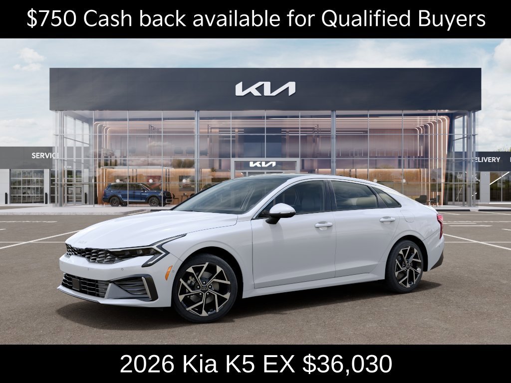 New 2026 Snow White Pearl Kia EX image 5