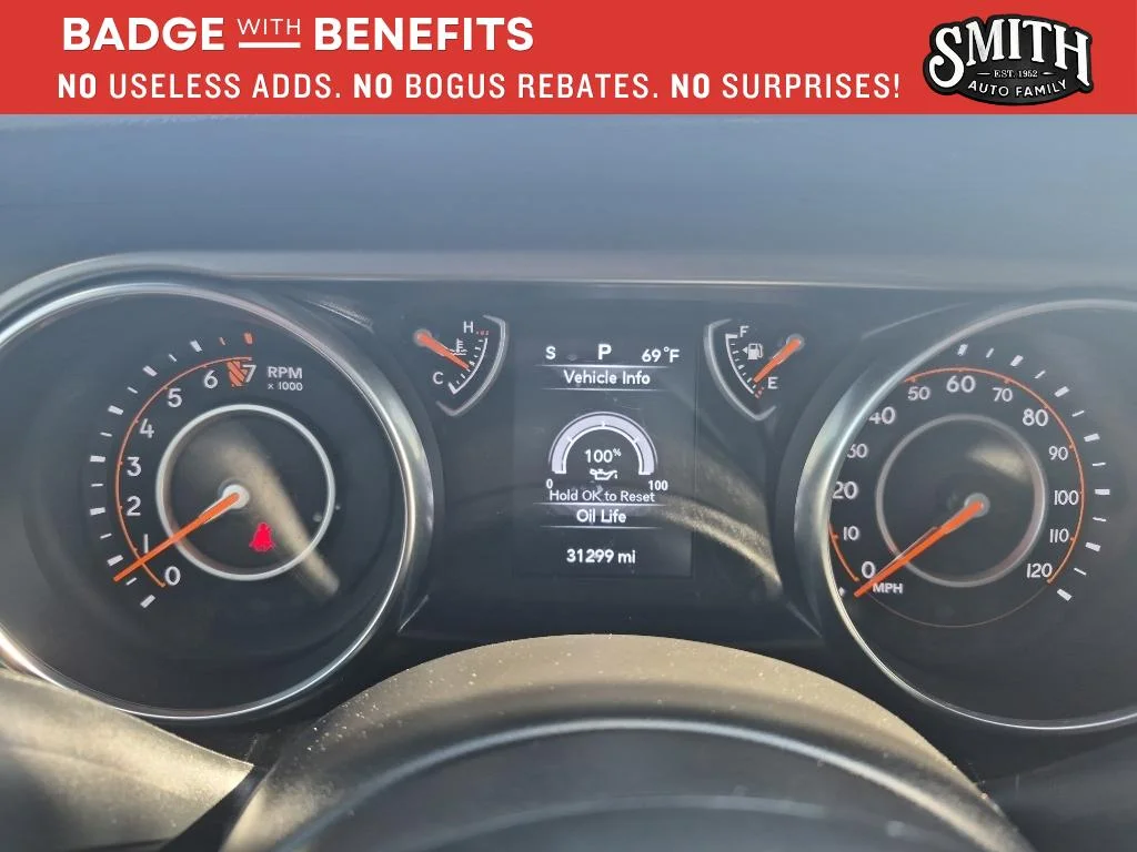 Used 2023 Black Clearcoat Jeep Sport image 19