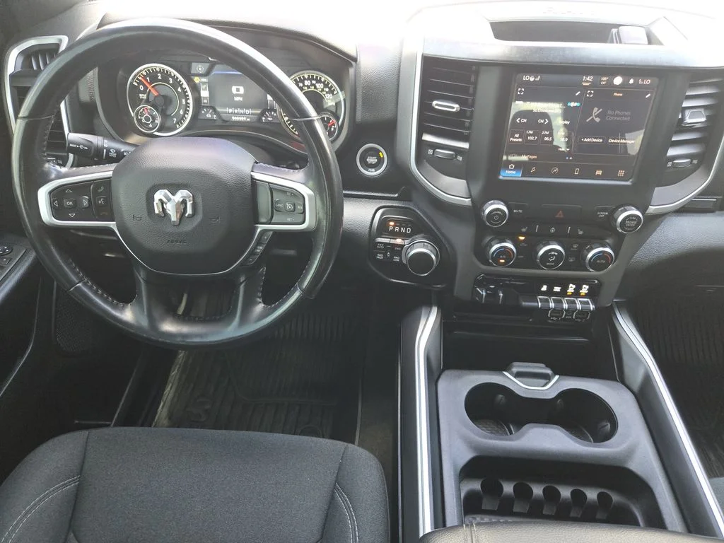 Used 2022 Granite Crystal Metallic Clearcoat Ram Big Horn image 30