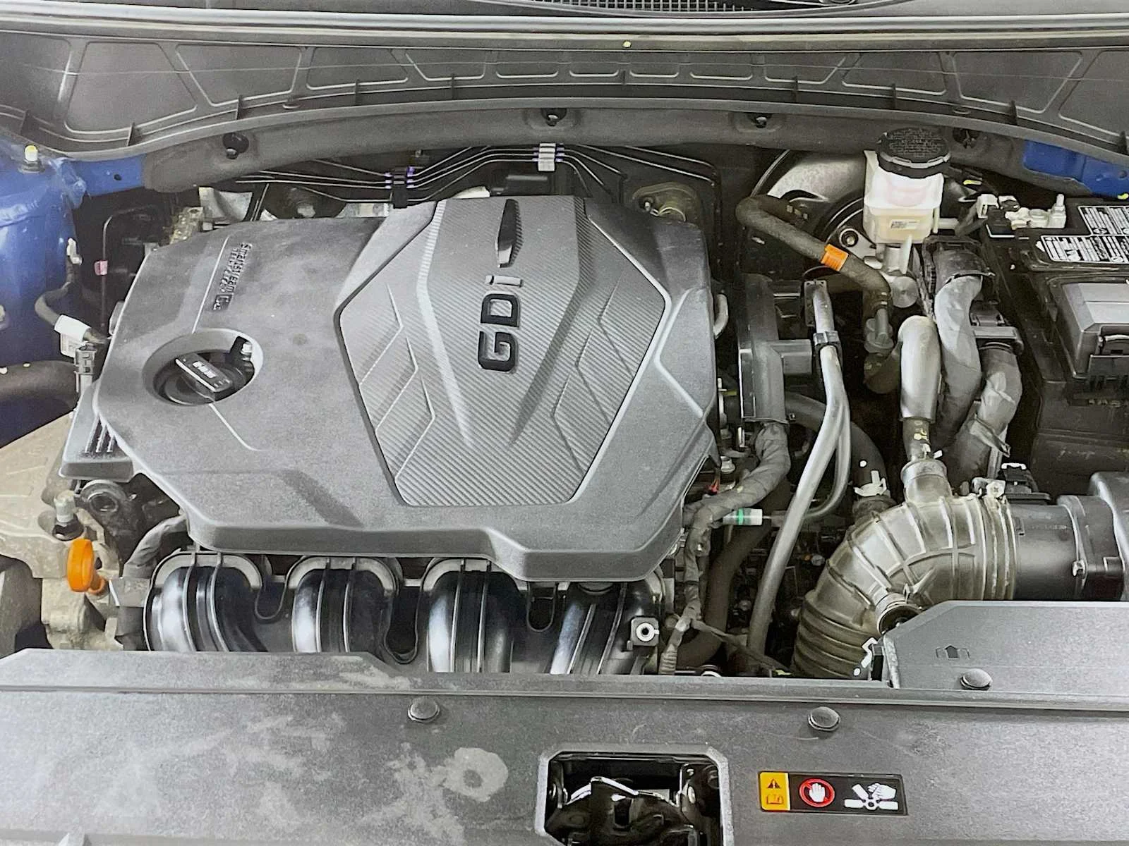 Used 2024 Intense Blue Hyundai SEL image 27